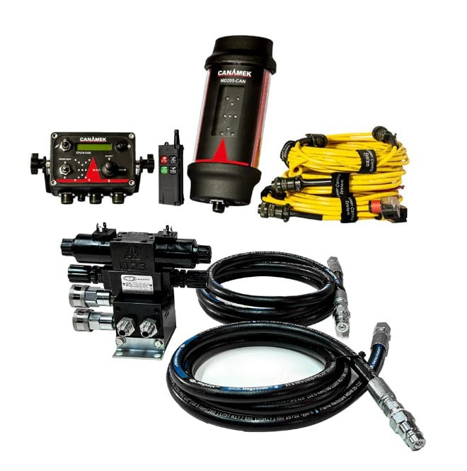 CANAMEK-Gold-CAN Laser Control System & Quick connect Valve block and hoses