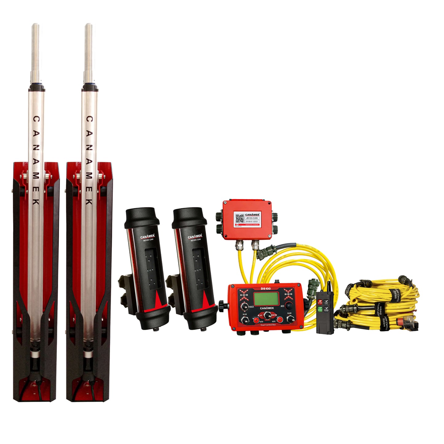 CANAMEK DUAL SMART Laser Control System & Power Mast